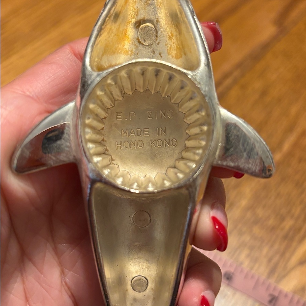 Vintage Silver/ Zinc Alloy Dolphin Bottle Opener - Picture 3 of 6